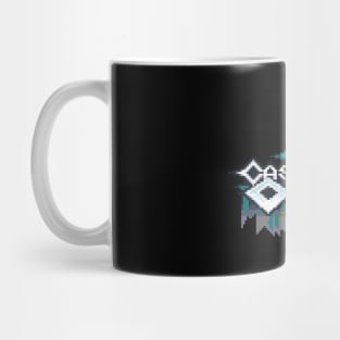 Castle Oblivion Logo Pixel Art Mug